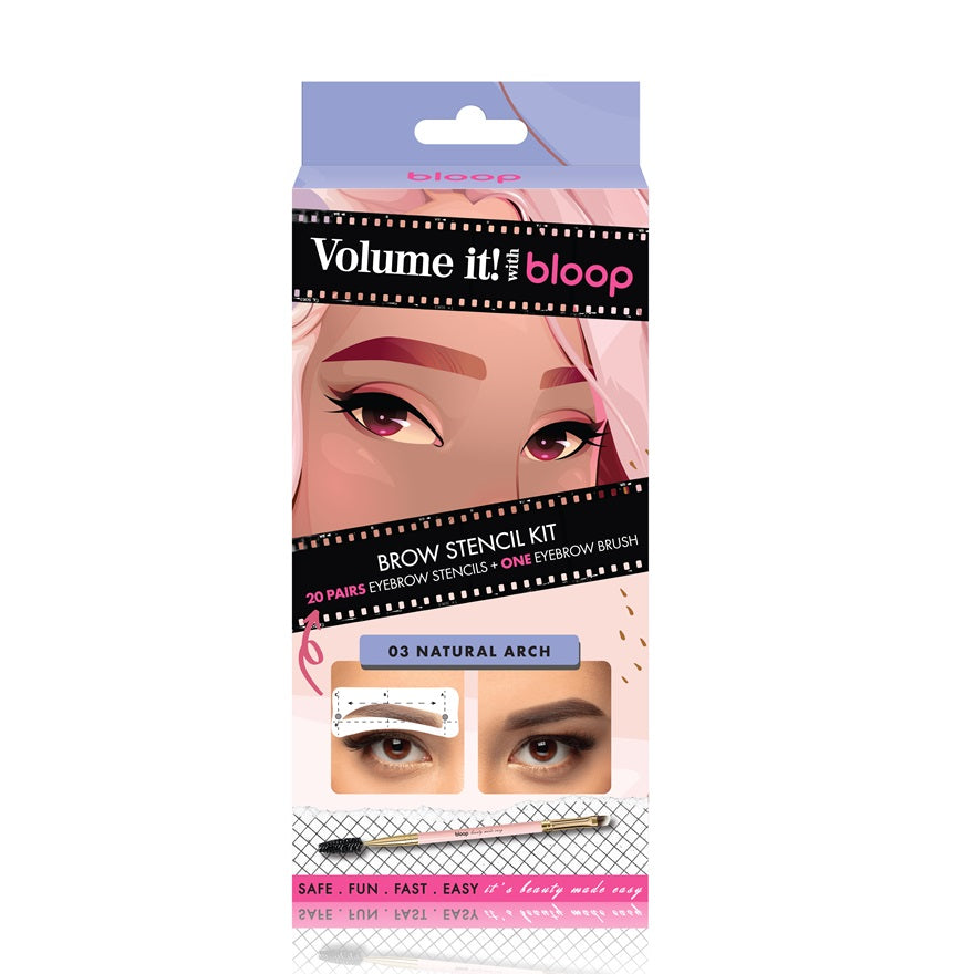 Natural Arch 03 Brow Stencil Kit